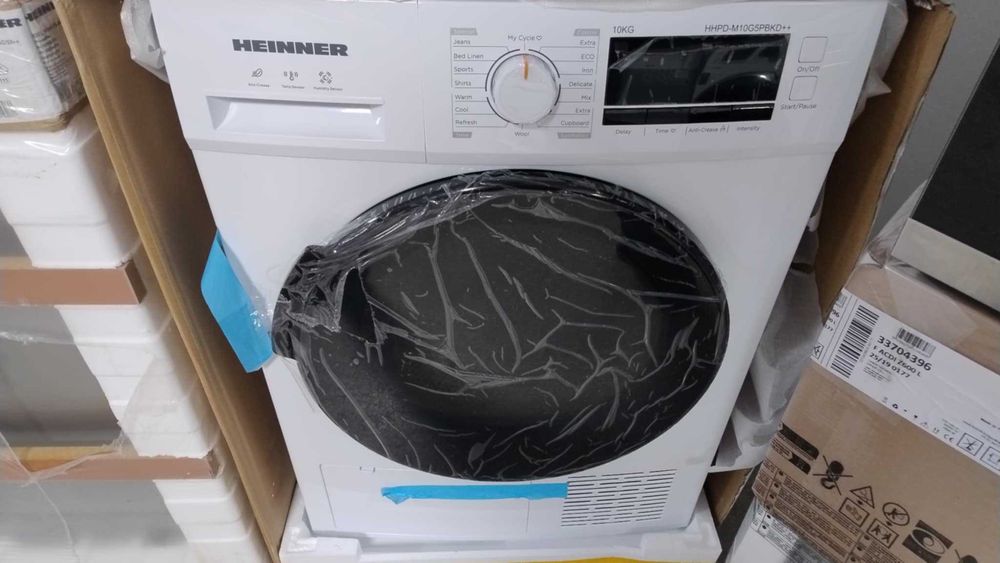 Чисто нова Сушилня с термопомпа Heinner 10 кг usCare AntiCrease
