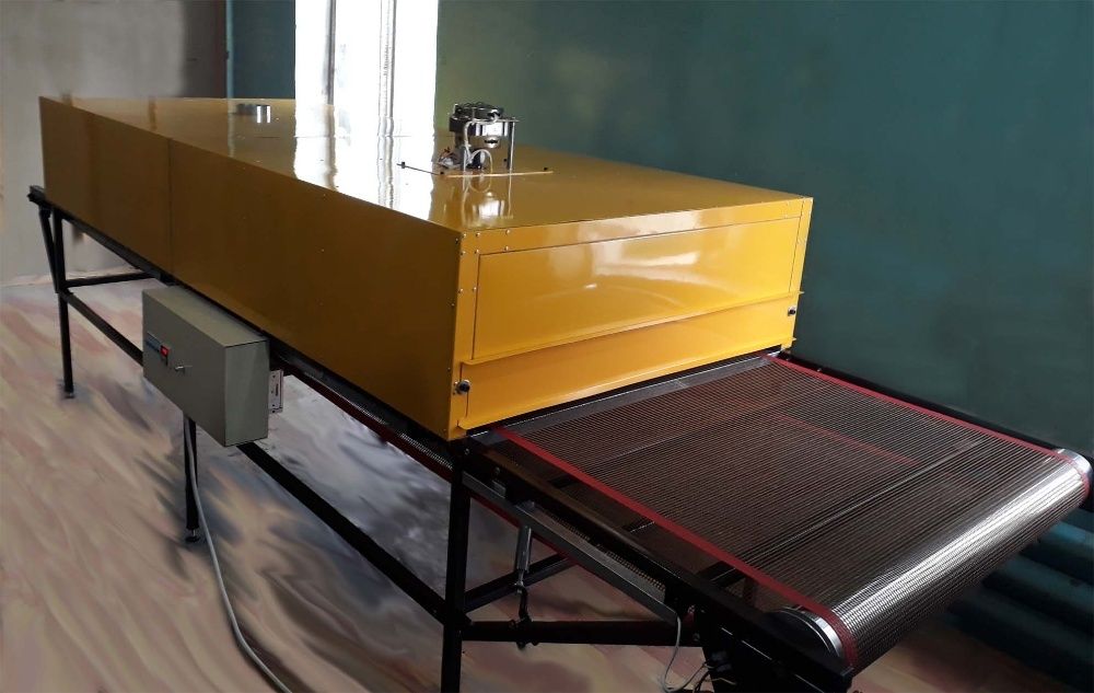 Туннельная сушилка для шелкографии. Изготовление на заказ.