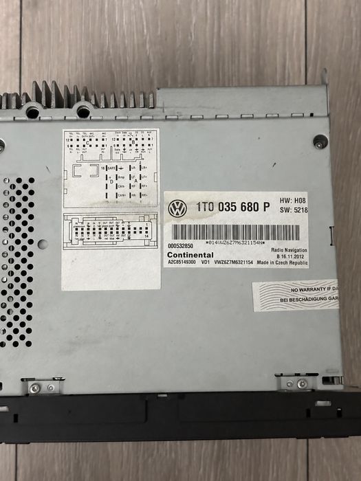 Navigație originala VW / Seat / Skoda RNS 510