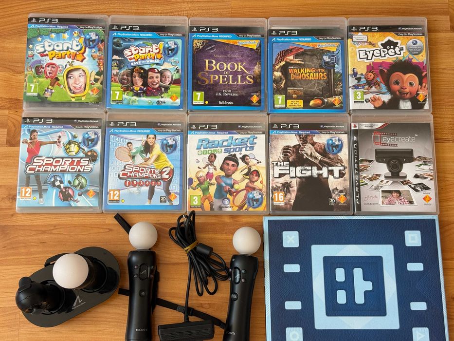 [ PS3 Move > PlayStation Move Controller + Move Camera + игри