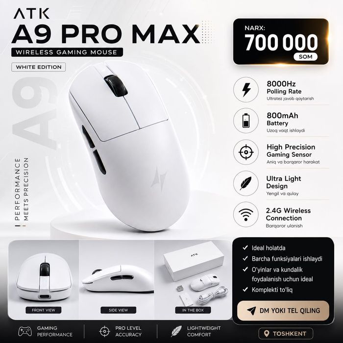 Atk A9 pro max dragonfly