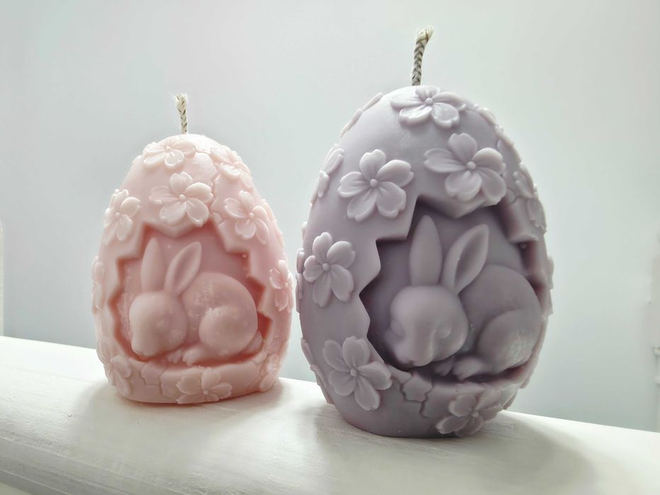 Ou din ceară naturală de soia parfumată