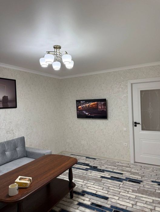 +ВАТАН КИНОТЕАТР‼️3х-Комнатный 1й-Этаж Кирпич-Разделка+Мебел и Техника