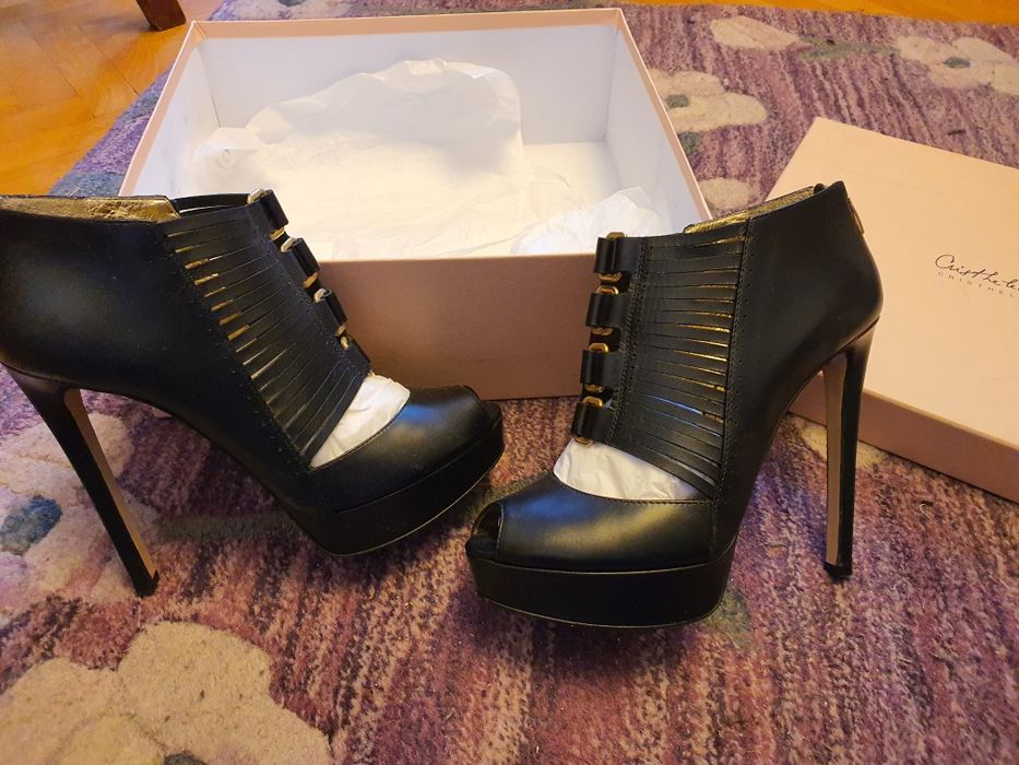 Sandale piele femei marime 38 Cristhelen B Musette