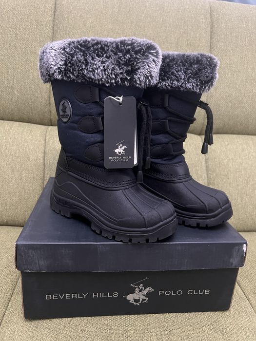Cizme de Zapada Imblanite Polo Club Copii-Nr 27