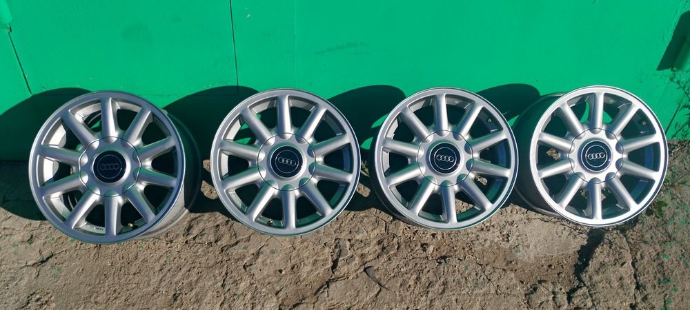 Литые диски audi (ромашки) 15 4х108