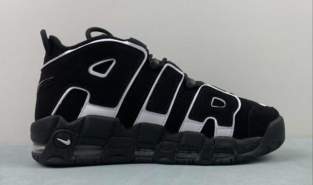 Нови мъжки маратонки Nike Air More Uptempo OG black white