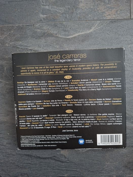 Хосе карерас , легендарният тенор