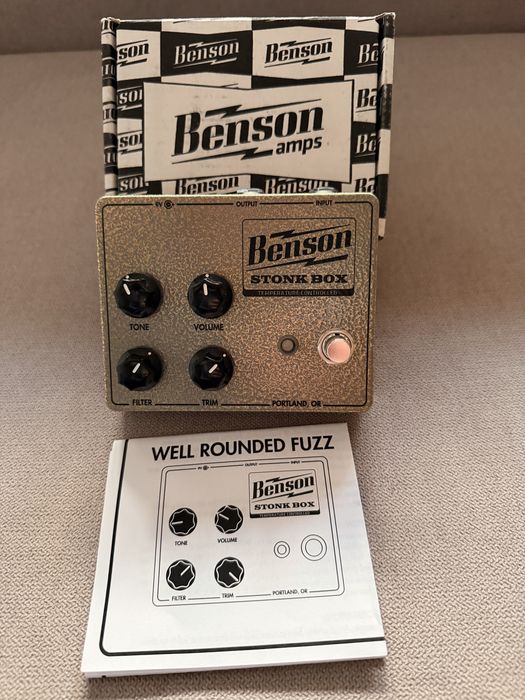 Pedala Fuzz Benson Amps Stonk Box – Boutique Germanium (Impecabila)