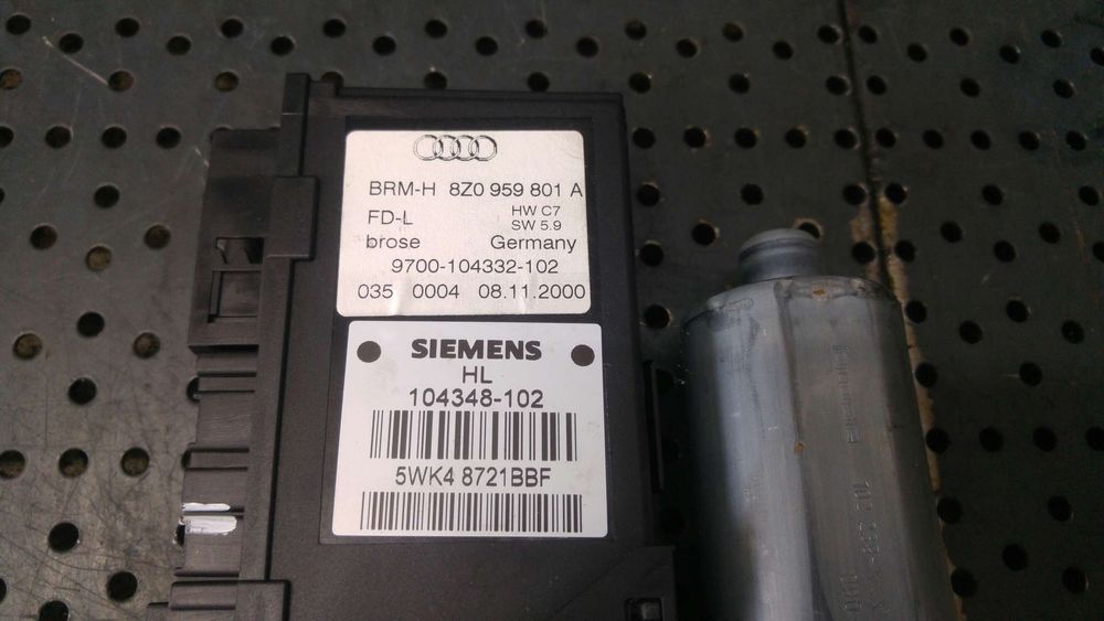 Motoras macara stanga spate audi a2 8z0 8z0959801a 9700104332102 104348102 5wk48721bbf