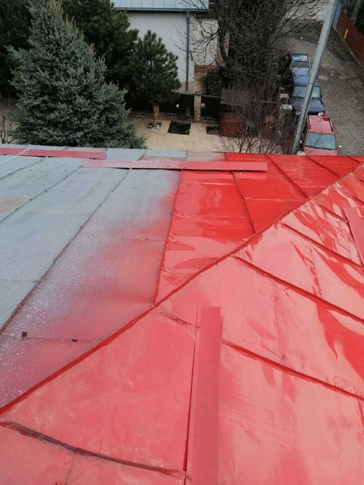 Vopsim tabla pe acoperisuri la case, blocuri, biserici si alte suprafete. Vopsitorie profesionala acoperisuri la super pret. Reparam acoperisuri.