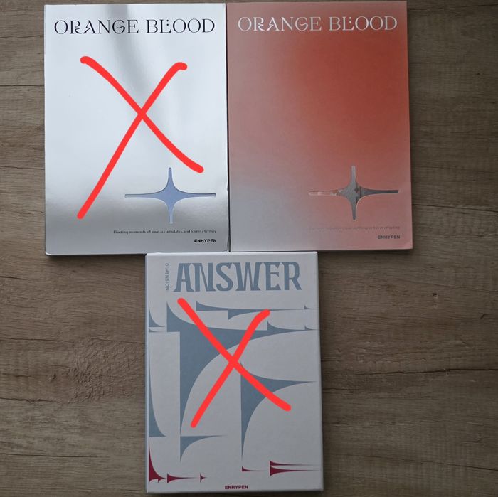 Кпоп албуми TXT, Enhypen, TomorrowXTogether Kpop