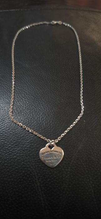 Colier Tiffany&co originală argint