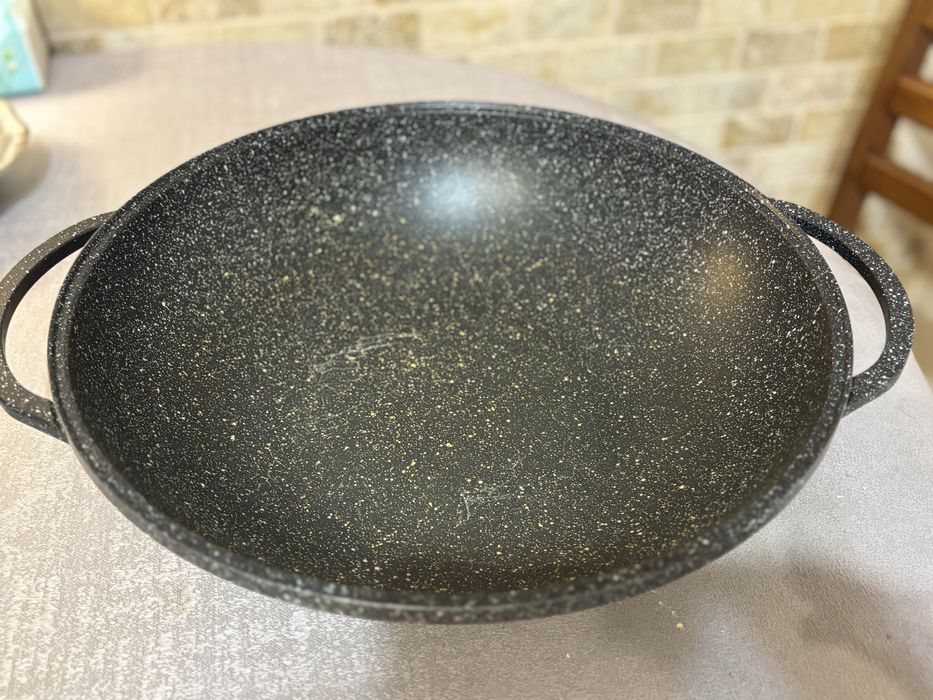 Казан со стеклянной крышкой