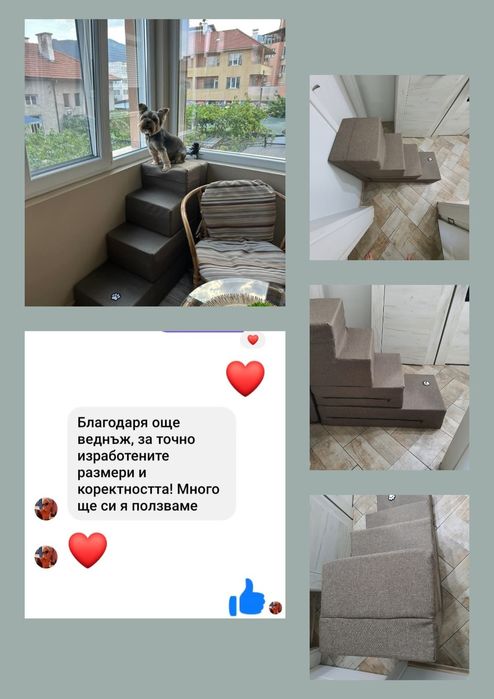 четири стъпалца  за домашен любимец