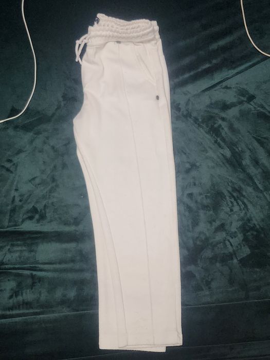 Pantaloni eleganti albi  marimea S