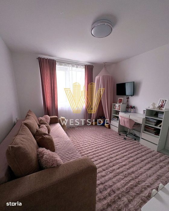 Apartament cu 3 camere, mobilat si utilat, de vanzare, in Giroc