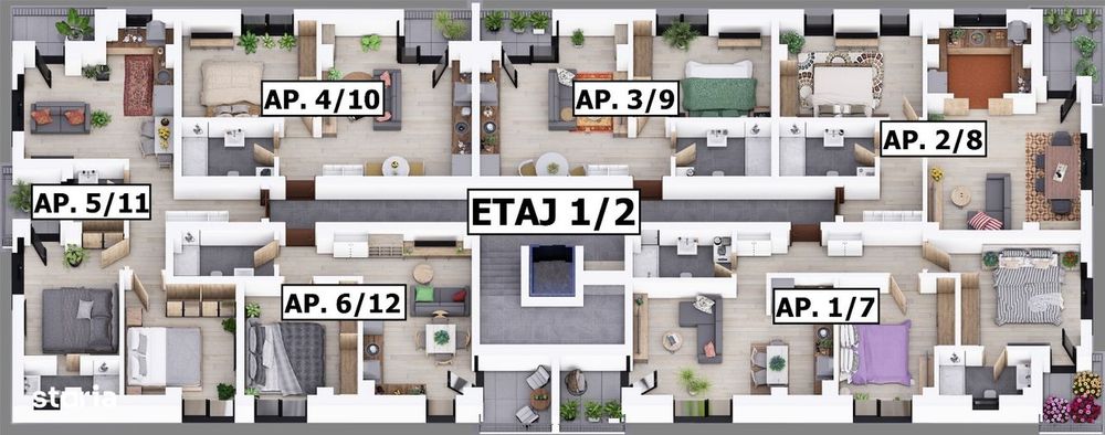 Apartament 2 camere 23 August LIDL | Proiect nou Finalizat