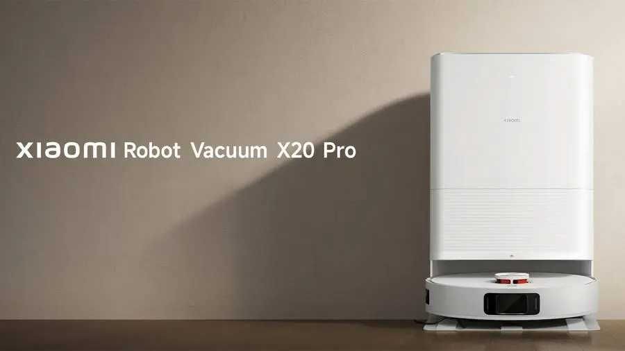 Робот-пылесос Xiaomi Robot Vacuum X20 Pro (EU, белый)
