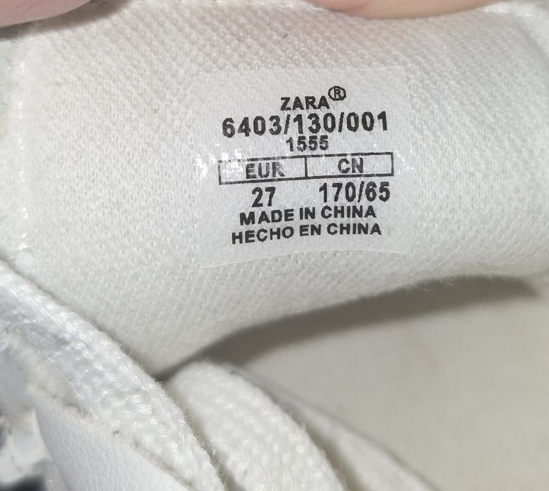 Маратонки Zara 27 номер