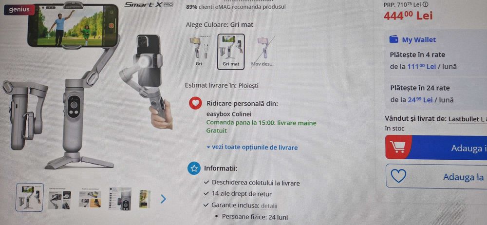 Gimbal Aochuan Smart X Pro