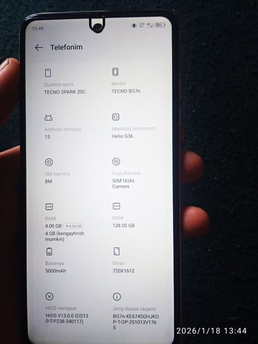 Qaraganda iphoneni vidini beruvchi telefon holati ideal