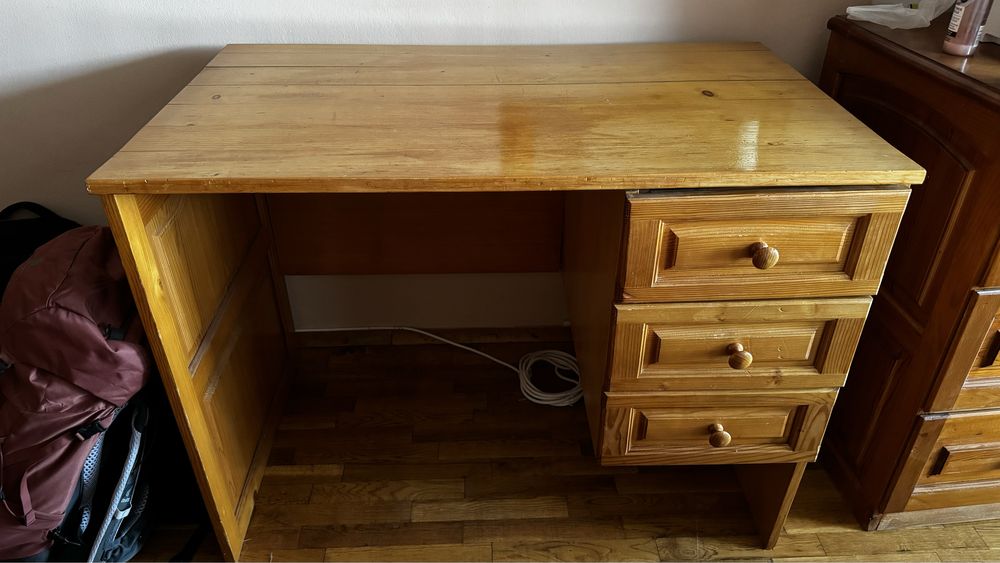 Бюро масив + стол