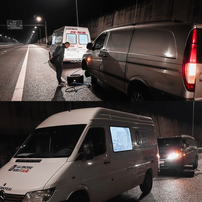 Vulcanizare Mobilă oriunde în județul Cluj