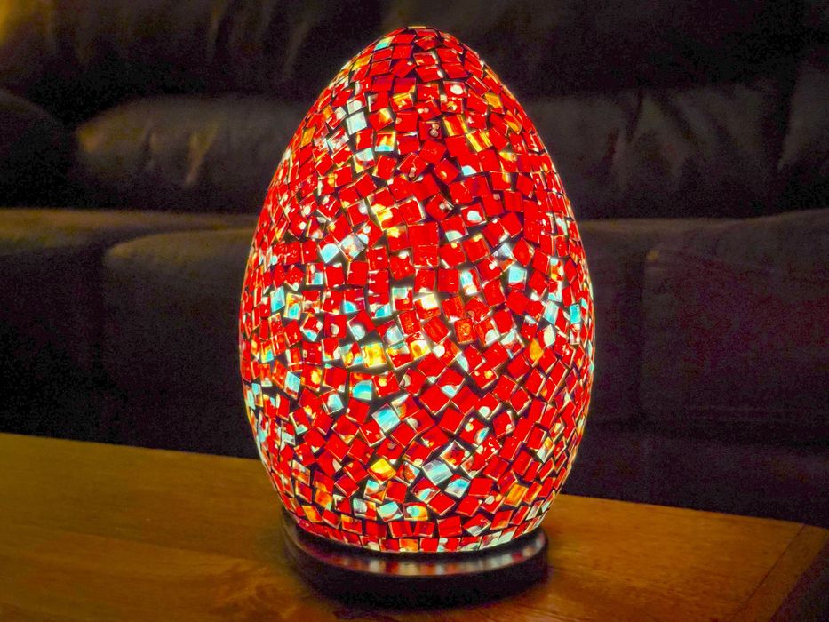 Abajururi import INDONEZIA facute din plexiglas si sticla