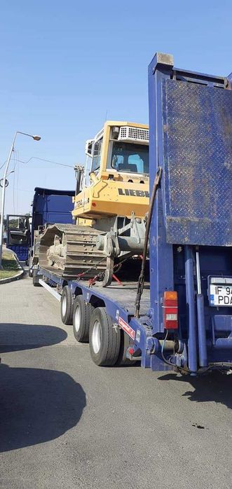 Transport utilaje agricole si construcții - trailer agabaritic