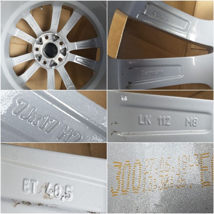 jante aliaj 17; 5x112 Mercedes C clase w205,w204,CLA,Vito V class w447