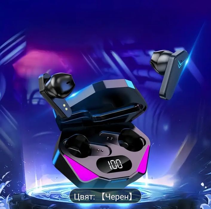 Безжични Bluetooth слушалки тип куки. НЕ влизат в ухото като тапи