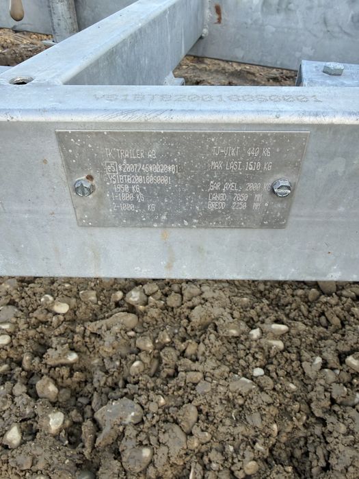 Peridoc  barca  2000 kg 2017