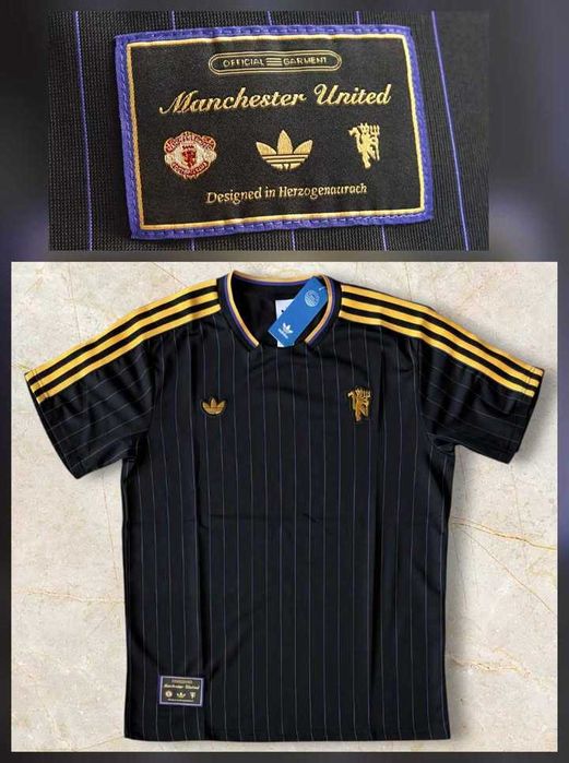 MAN UNITED / Манчестър ICON фланелки от Adidas ORIGINALS колекцията.