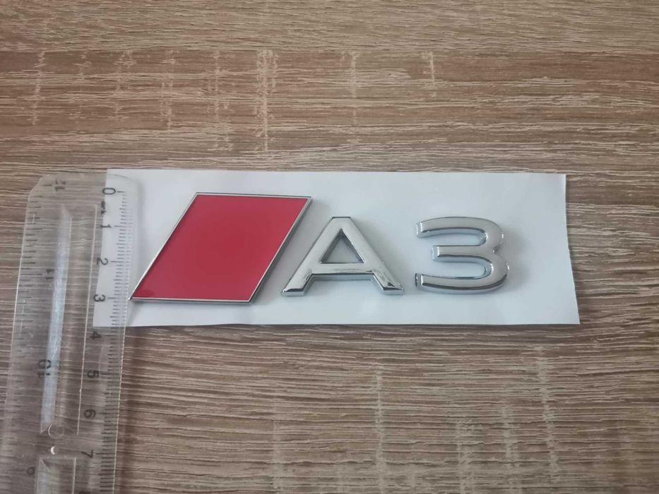 сребриста емблема Audi A3 нов стил