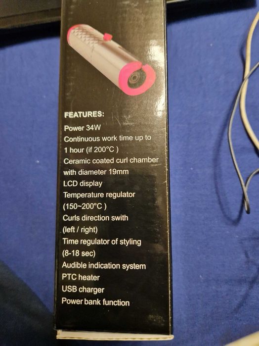 Керамична маша за коса ! CORDLESS AUTOMATIC CURLER