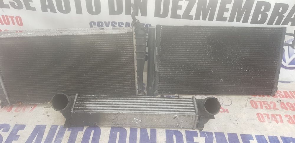 Radiator apa,clima,intercoler bmw seria e90, e9,motor 2.0d 163 cp