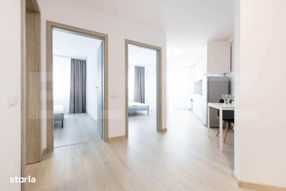 Apartament  2 dormitoare, 55 mp, zona Dambu Rotund