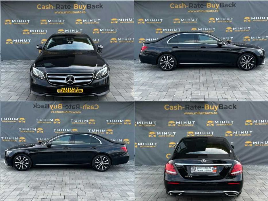 Mercedes E-Klasse 2.0 Diesel (195 CP) 2017 Euro6 | Rate fixe | Garantie