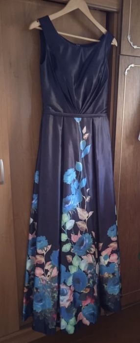 Платье вечернее атлас