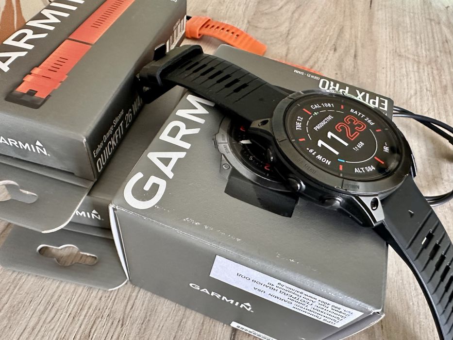 Garmin Epix Pro Gen 2 Sapphire 51mm + оригинални каишки