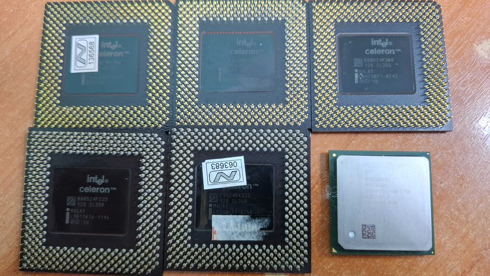 Продам ретро процессоры, платы