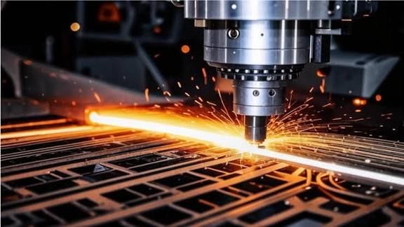 Лазерная резка чпу металла  листогиб