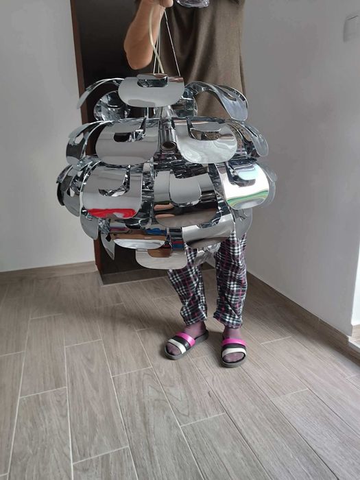 Полилей/лампа - метален