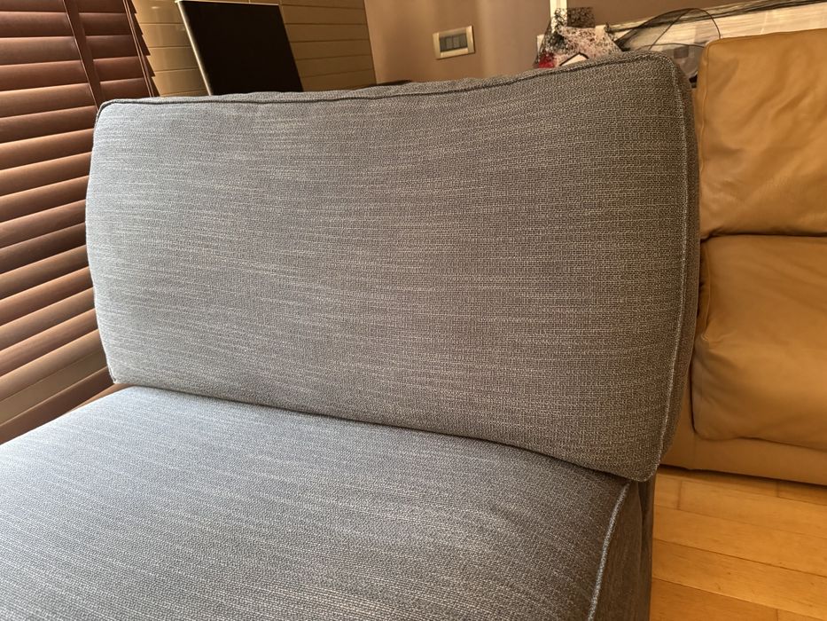 Лежанка KIVIK Ikea сив меланж