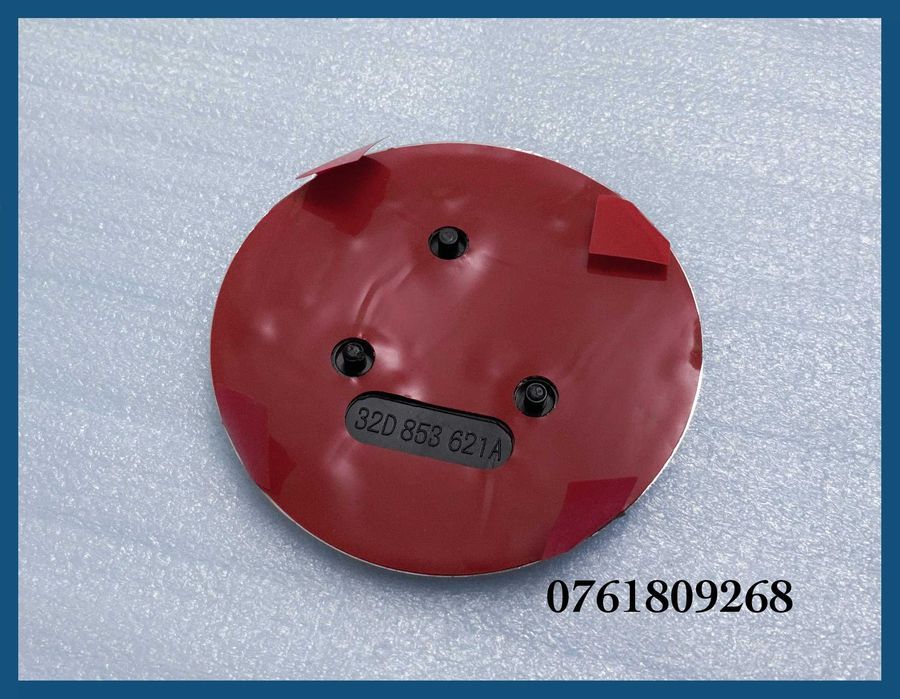 Emblema Skoda pentru capota / haion cu logo argintiu 90mm