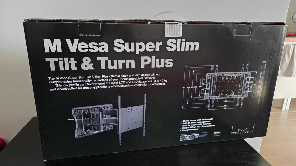 Suport TV Multibrackets MB-4036, Tilt & Turn, Super Slim, 32"-65", NOU