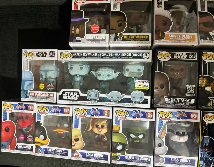 Funko Pop - DC, Marvel, Star Wars, Space Jam, Dota2