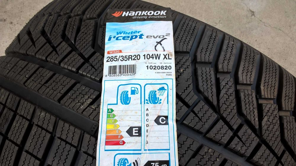 O anvelopa noua de iarna 285 35 20 hankook i cept evo 2 dot 2020