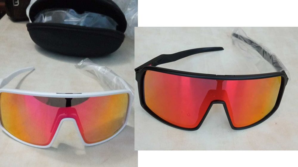ochelari ciclism noi diverse culori cu 3 lentile si toc